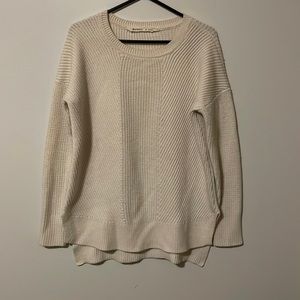 Athleta- white/ cream sweater